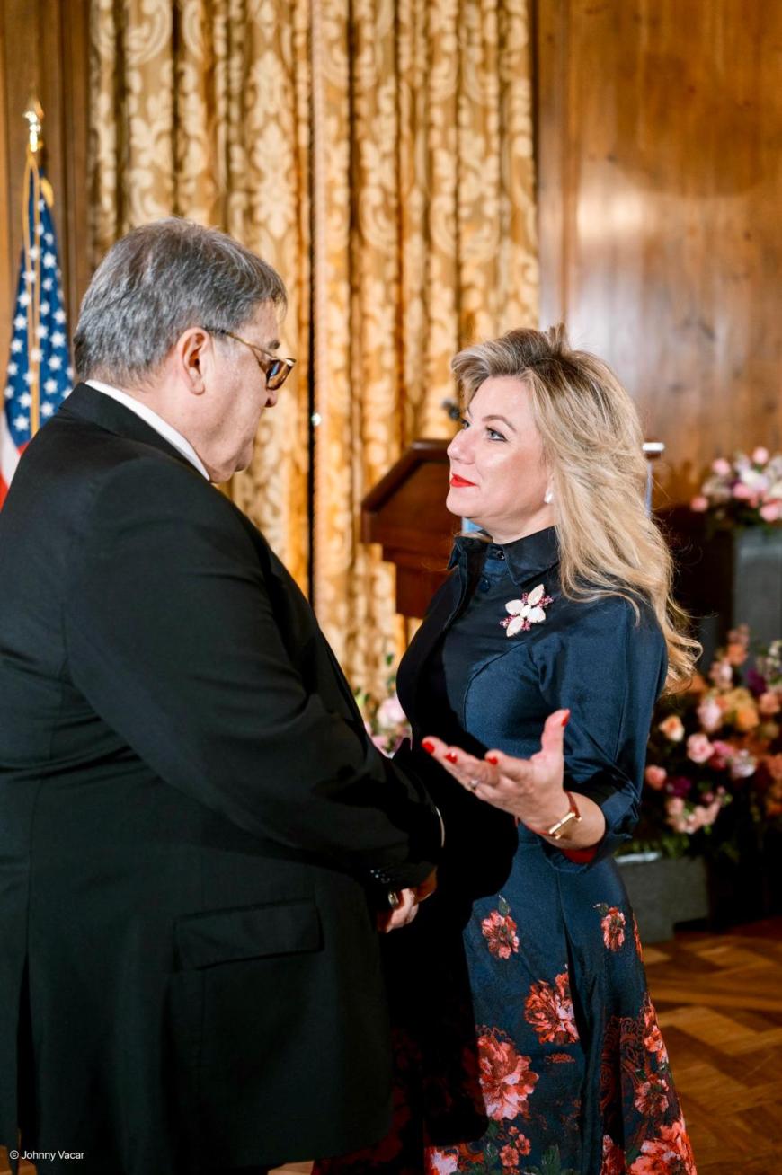 Primarul din New York a participat la recepția organizată de Consulatul General al României cu ocazia Zilei Naționale