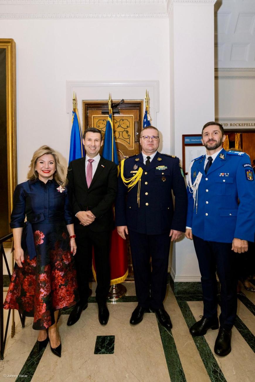 Primarul din New York a participat la recepția organizată de Consulatul General al României cu ocazia Zilei Naționale