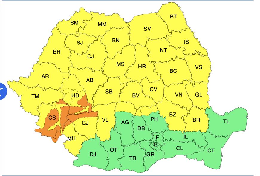 Alertă Salvamont: Risc mare de avalanșă, alertă roșie, grad 4. 