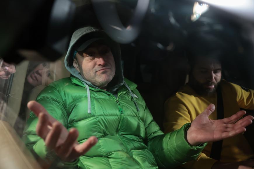 Nelu Iordache părăsește penitenciarul Rahova din București, 16 ianuarie 2026. Inquam Photos / George Călin
