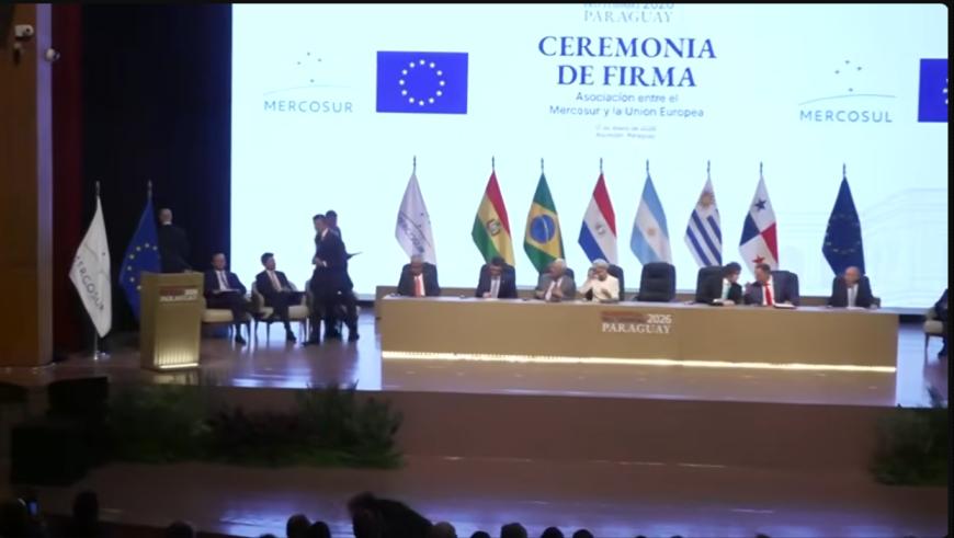 Acordul UE - Mercosur se semnează în Paraguay - Video