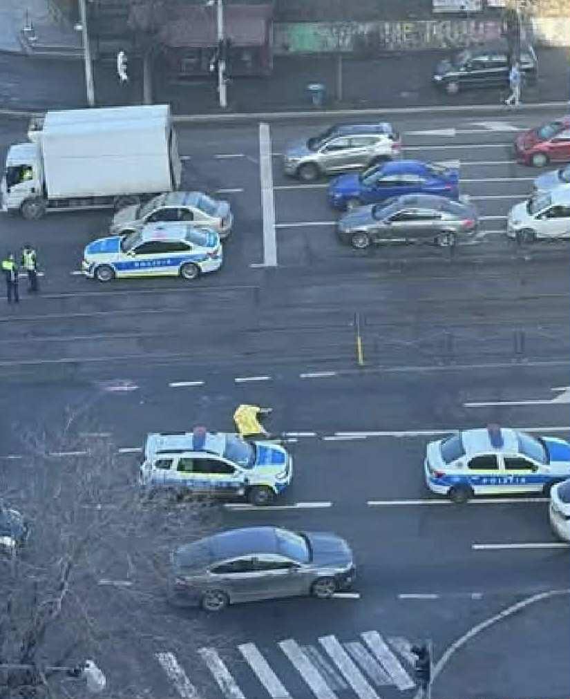 Accident mortal pe Șoseaua Colentina. Sursa foto: Infotrafic București și Ilfov/Facebook
