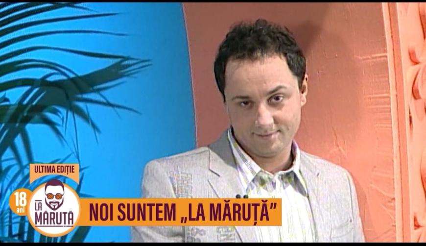 Imagine cu Cătălin Măruță. Sursa foto: Emisiunea „La Măruță”, Pro TV