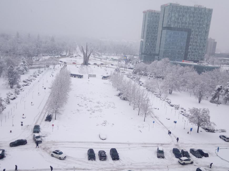zapada bucuresti, trafic blocat