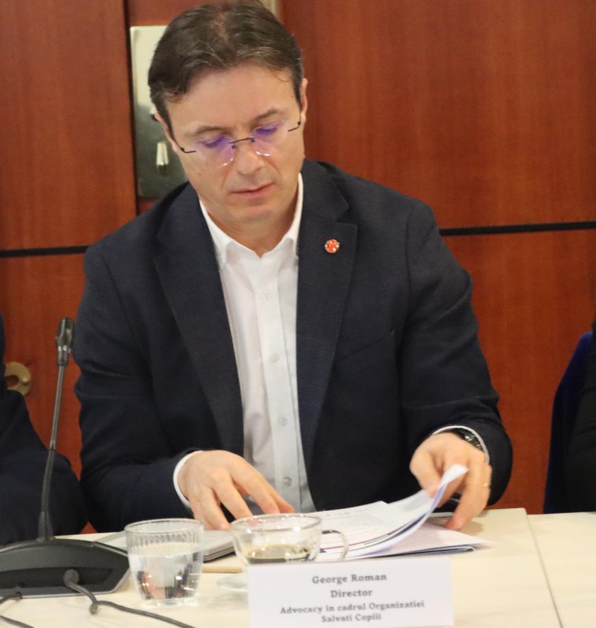 George Roman, Salvați Copiii