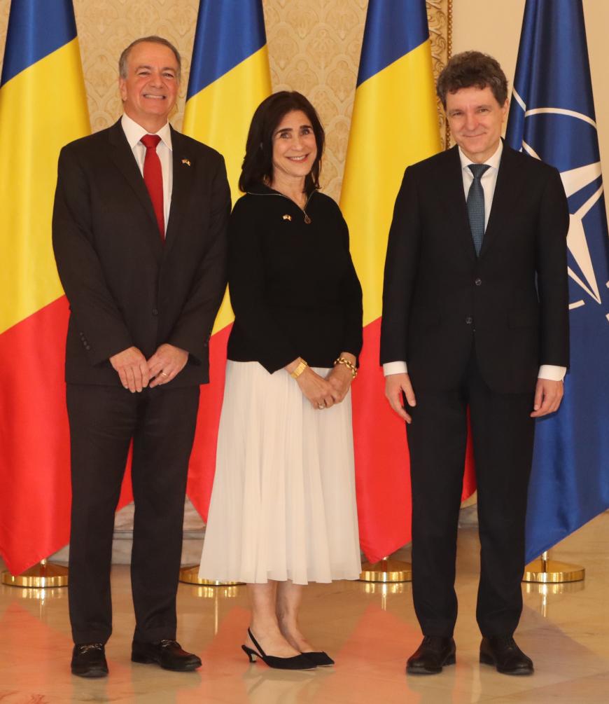 Nicusor Dan și Darryi Nirenberg; Sursa foto: Crișan Andreescu