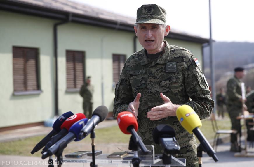 Tihomir Kundid, șeful Statului Major al Forțelor Armate ale Croației. Sursa foto: Agerpres