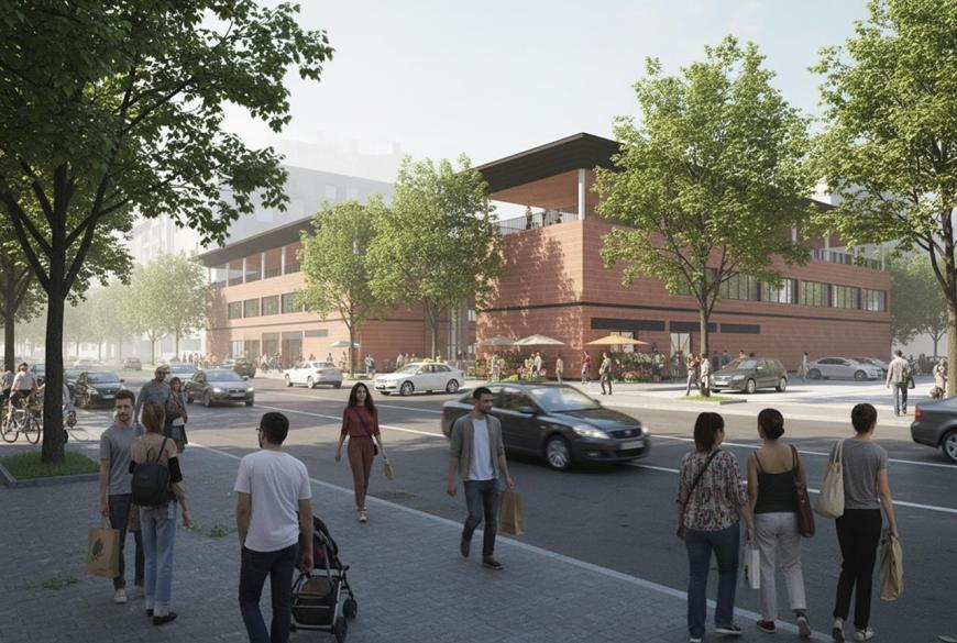 Piața Minis, Sector 3