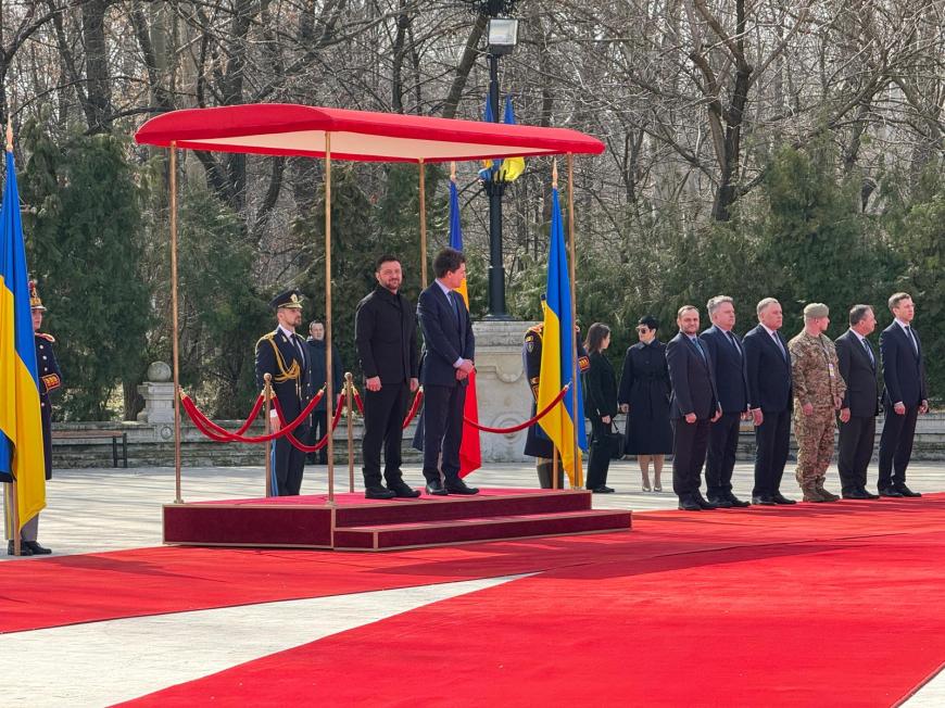 Volodimir Zelenski, vizită oficială, astăzi, în România. Informații în timp real - FOTO / VIDEO