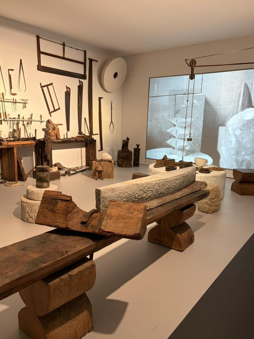 Vernisajul expoziției Constantin Brâncuși