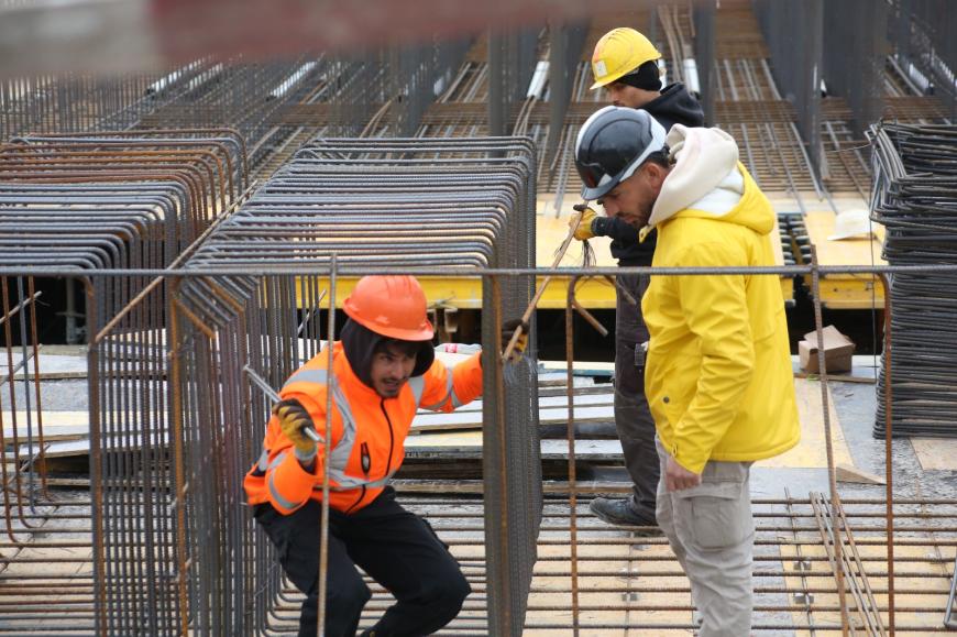 Lucrările la Planșeul Unirii au ajuns la 50%