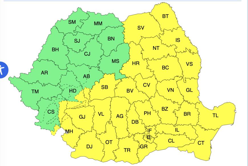 Vremea de Florii în București și în țară: Maxime de 21 de grade