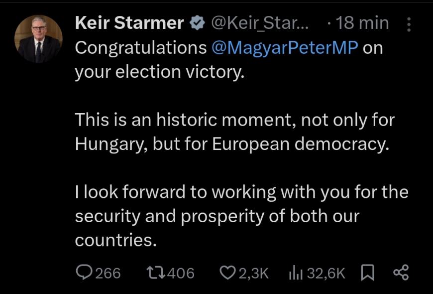 Rezultate alegeri Ungaria. Primele reacţii: Nicușor Dan spune că mesajul ungurilor a fost clar și puternic