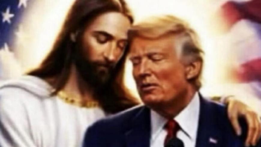 Donald Trump, nouă imagine cu Isus Hristos. De data aceasta, îl îmbrățișează: 