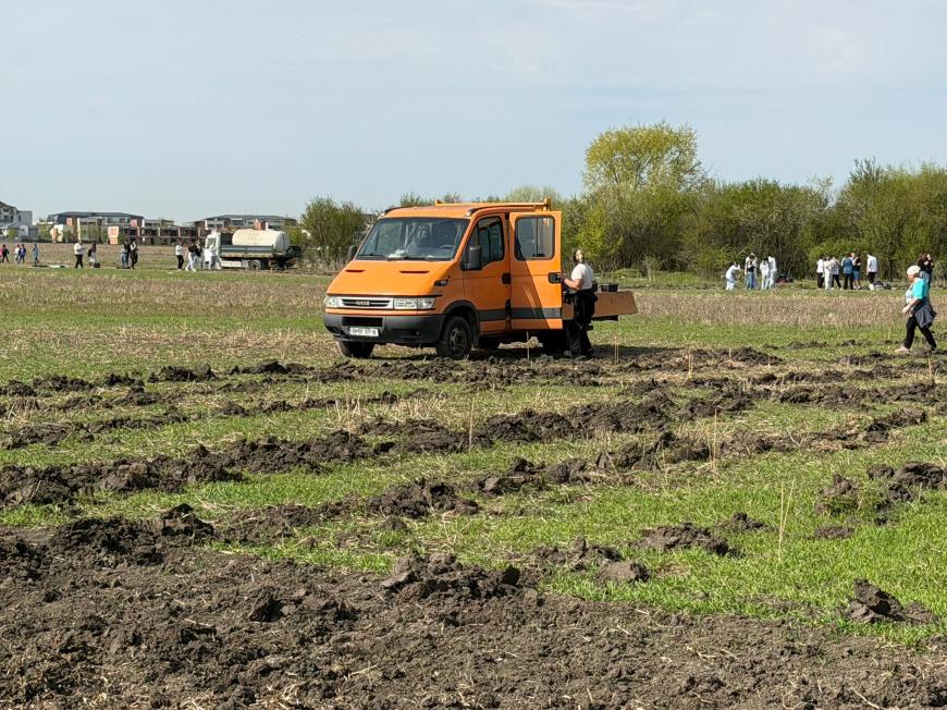 Viitorul prinde rădăcini la Otopeni: Sute de elevi au transformat o zi de voluntariat într-o lecție vie de ecologie plantând copaci FOTO și VIDEO