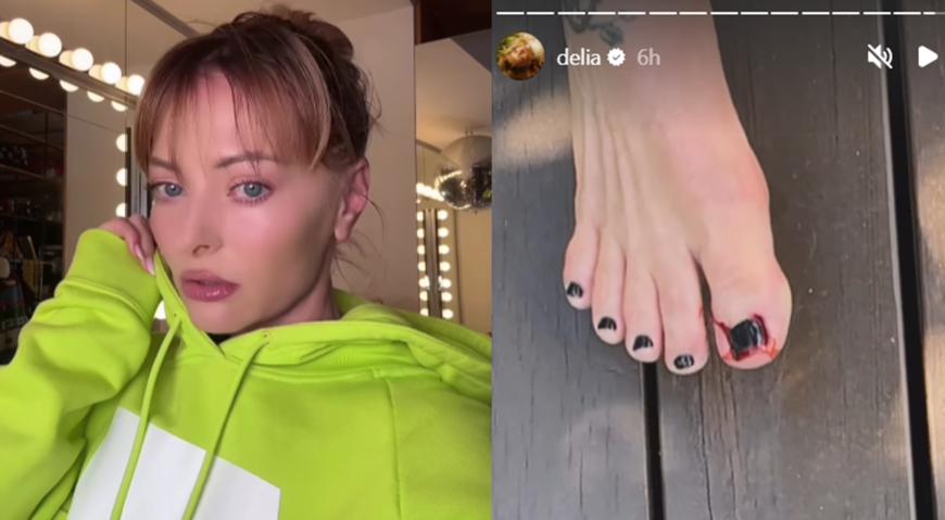 Delia Matache, incident neașteptat în propria locuință. Ce a pățit artista în timp ce muta mobilierul