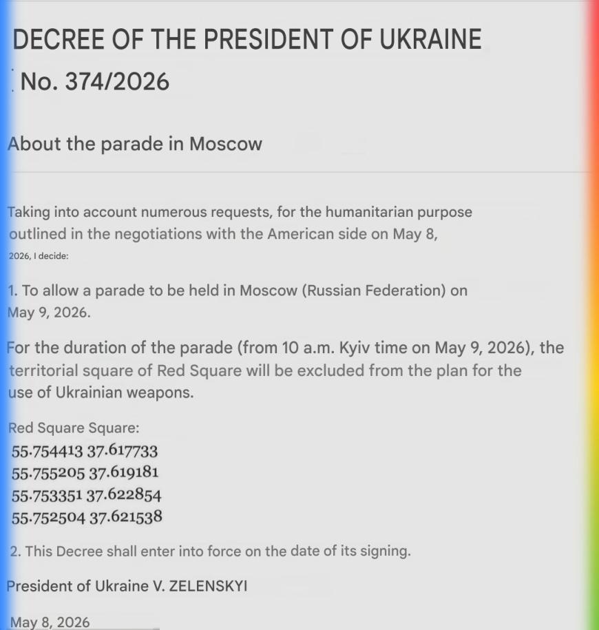 Decret semnat de președintele Zelenski / Administrația Prezidențială de la Kiev