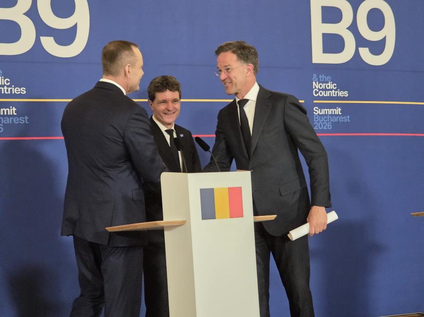 Președintele Nicușor Dan, primele declarații după Summitul B9