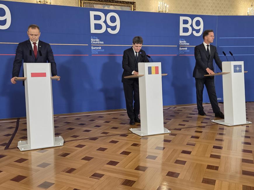 Președintele Nicușor Dan, primele declarații după Summitul B9