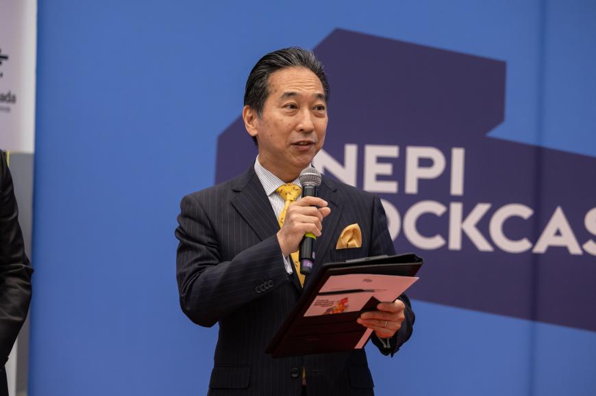 E.S. Takashi Katae, Ambasadorul Japoniei în România _ foto Andrada Pavel