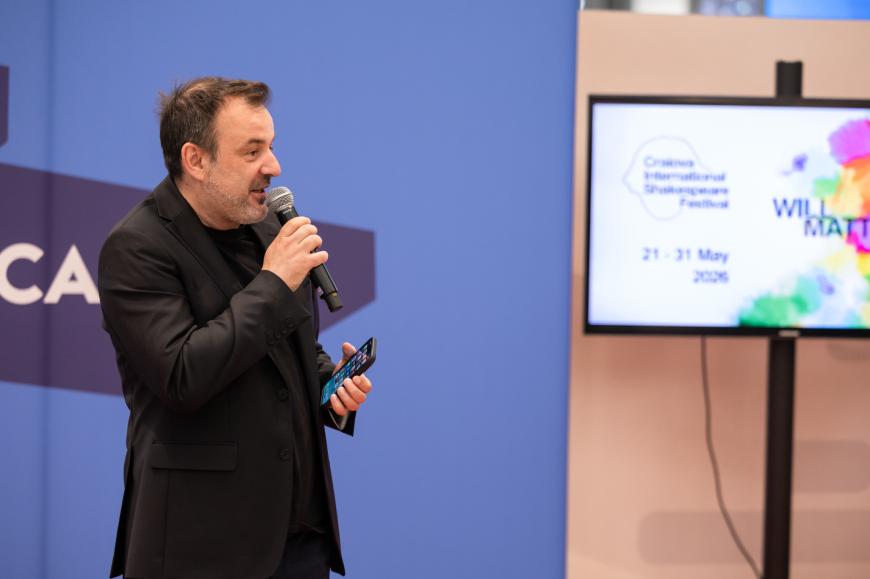 Vlad Drăgulescu, Președintele Festivalul Internațional Shakespeare Craiova _  foto Andrada Pavel