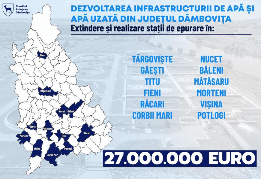 Corneliu Ștefan: Investiții majore pentru dâmbovițeni