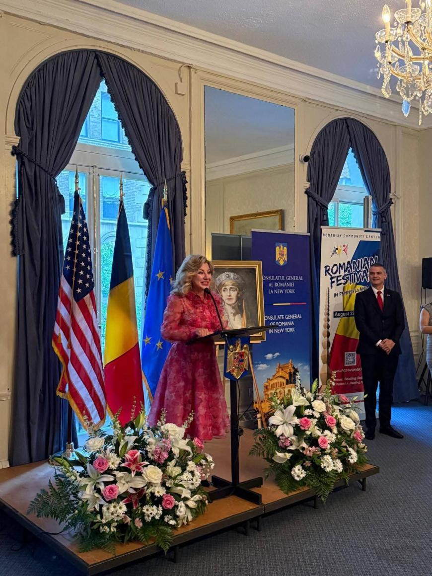Asociația cultural umanitare D.A.R., condusă de jurnalista Cristina Herea, in parteneriat cu Consulatul General al României la New York au organizat, la The Liderkrantz of New York - Manhattan 