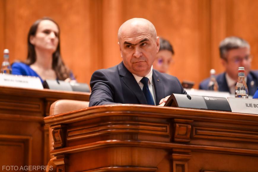 Premierul Ilie Bolojan în Parlamentul României. Sursa foto: Agerpres