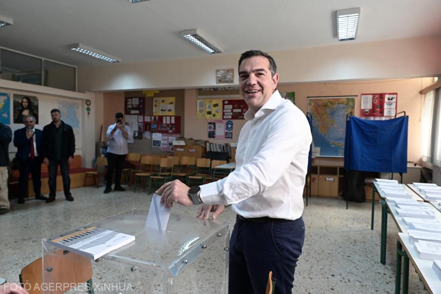Fostul premier al Greciei, Alexis Tsipras. Sursa foto: Agerpres
