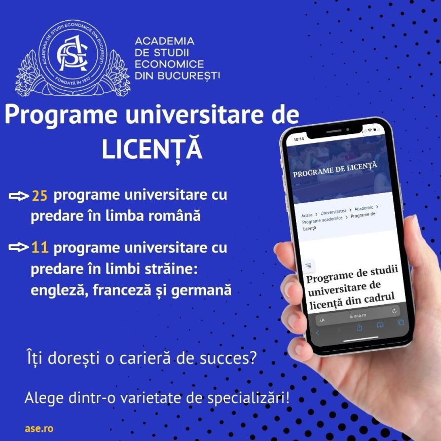 Admiterea la ASE: educație conectată la viitor, carieră și economia reală