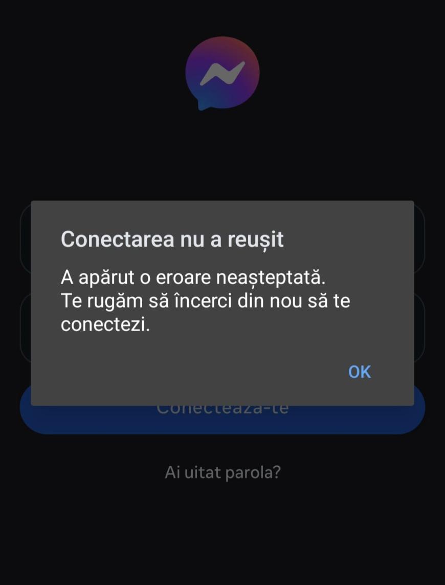 Facebook a picat! Varianta de desktop a aplicației nu funcționează