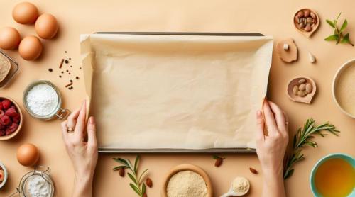 Cum se folosește, de fapt, hârtia de copt