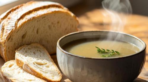 Cum salvezi supa prea sărată cu o felie de pâine