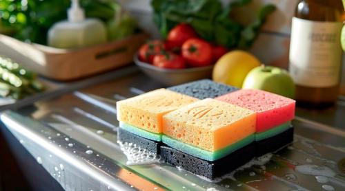 De ce nu trebuie să speli vasele cu buretele cu care cureți chiuveta