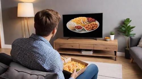 De ce să nu lași televizorul pornit în timp ce mănânci