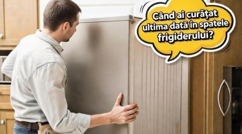 De ce trebuie să cureți spatele frigiderului
