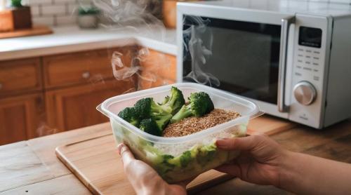 Ce se întâmplă cu mâncarea atunci când o încălzești la microunde în recipient de plastic
