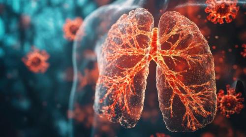 COVID 19 și gripa cresc riscul de cancer pulmonar