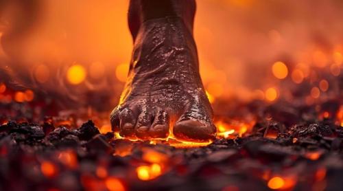 De ce simți că îți ard picioarele