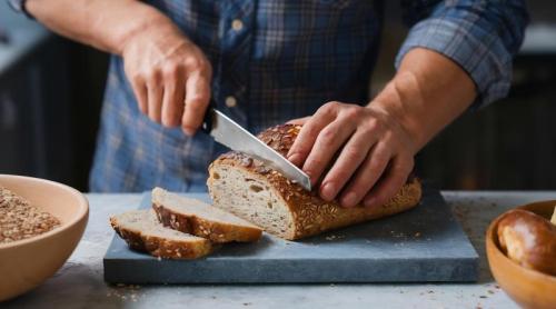 Cum să obții felii de pâine perfecte de fiecare dată. Secretul stă în poziționarea pâinii
