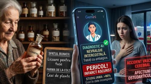 De ce NU trebuie să te bazezi pe AI pentru diagnostic. Dr. Tudor Ciuhodaru: Orice întârziere, letală