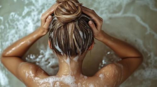 Te speli pe păr cu capul în jos? Adevărul medical despre acest obicei