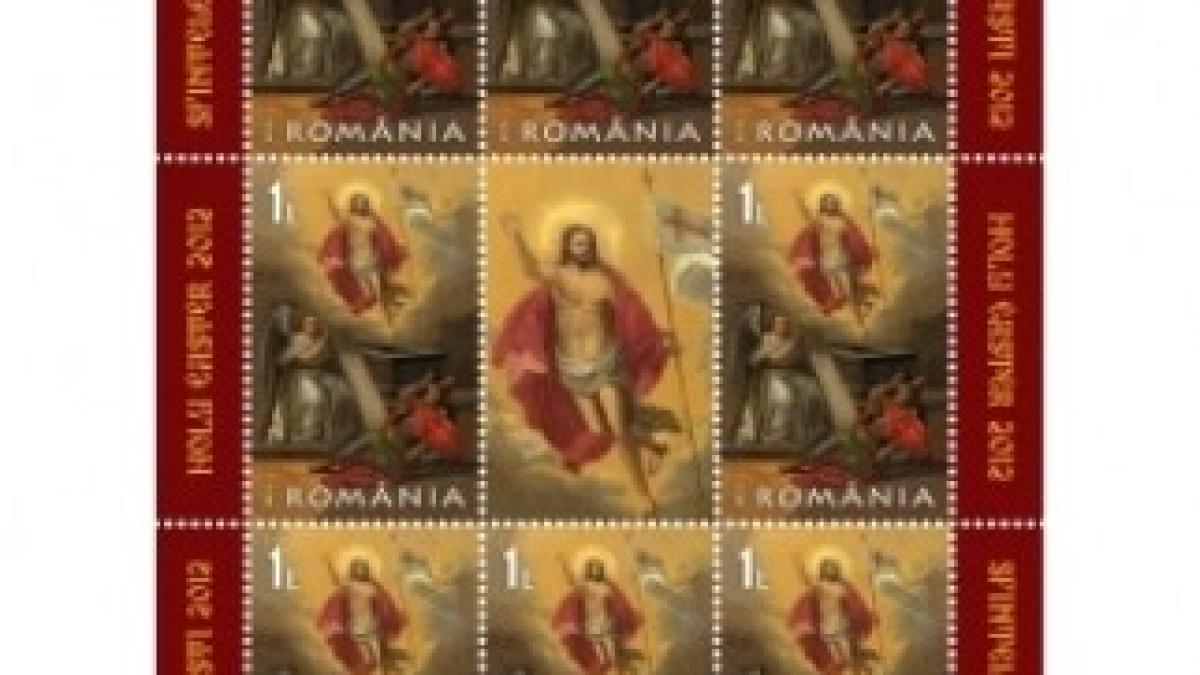 cea-mai-important-srbtoare-a-cretintii-ilustrat-pe-mrcile-potale-romneti-sfintele-pati-2012-