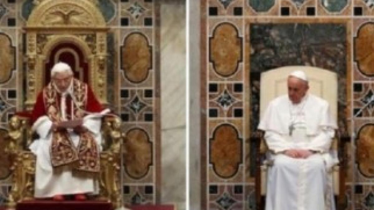 Papa-Francisc-Benedict-al-XVI-lea