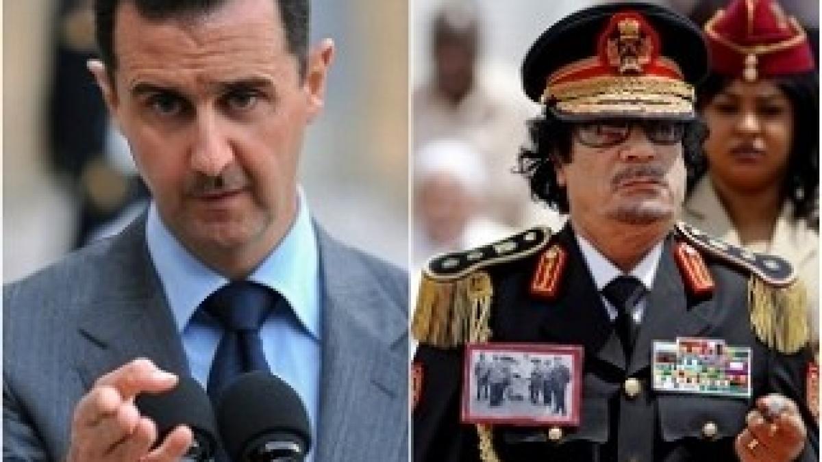 assad-gaddafi