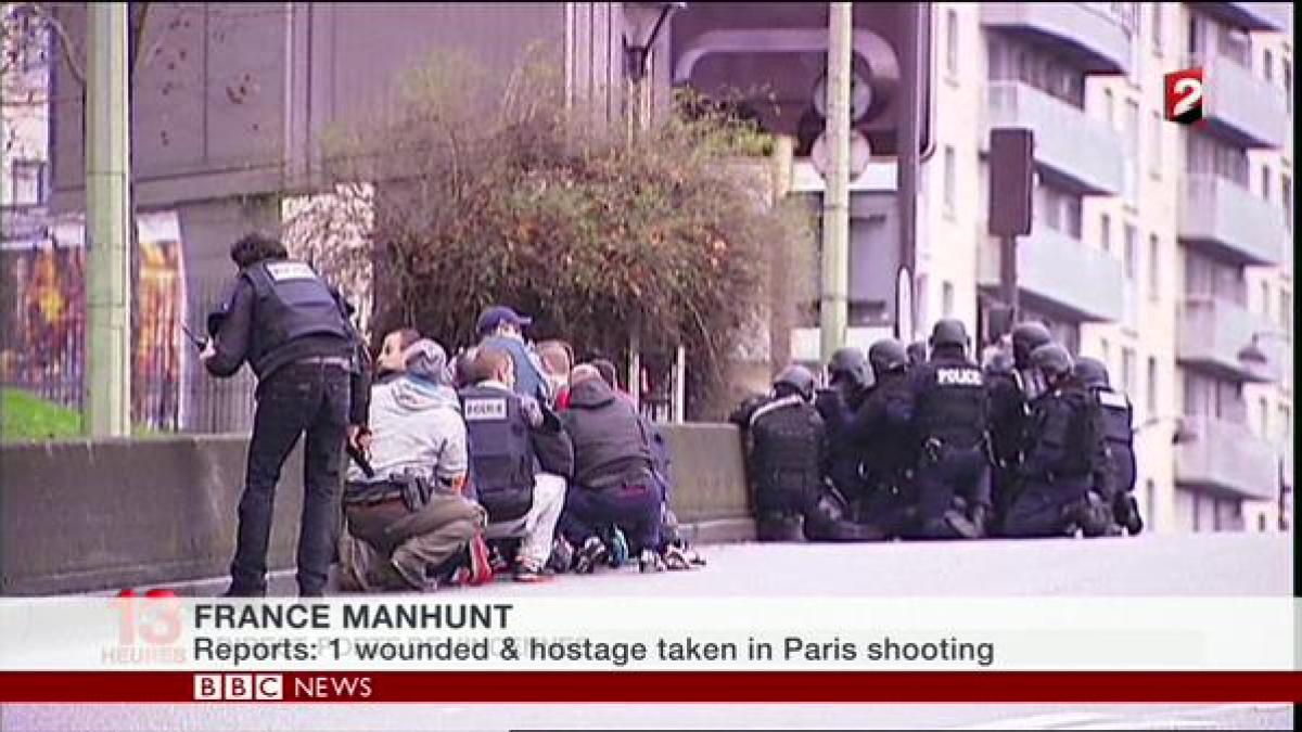 focuri de arma la paris o noua luare de ostatici surse