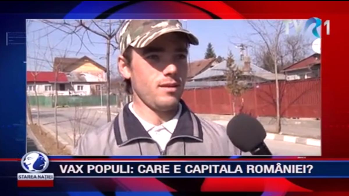 vax populi care e capitala romaniei