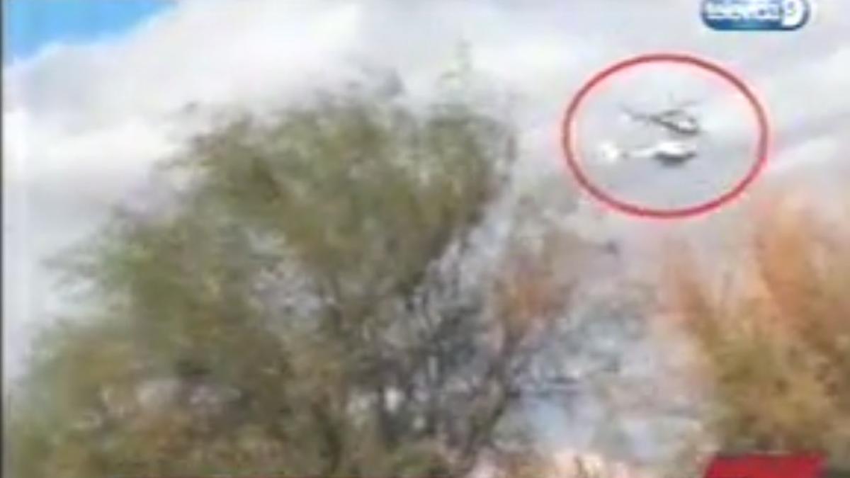 momentul in care cele doua elicoptere cu echipele dropped s au ciocnit