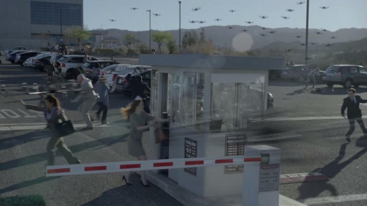 reclama audi cum vor fi salva i proprietarii de a6 cand lumea va fi invadata de drone video