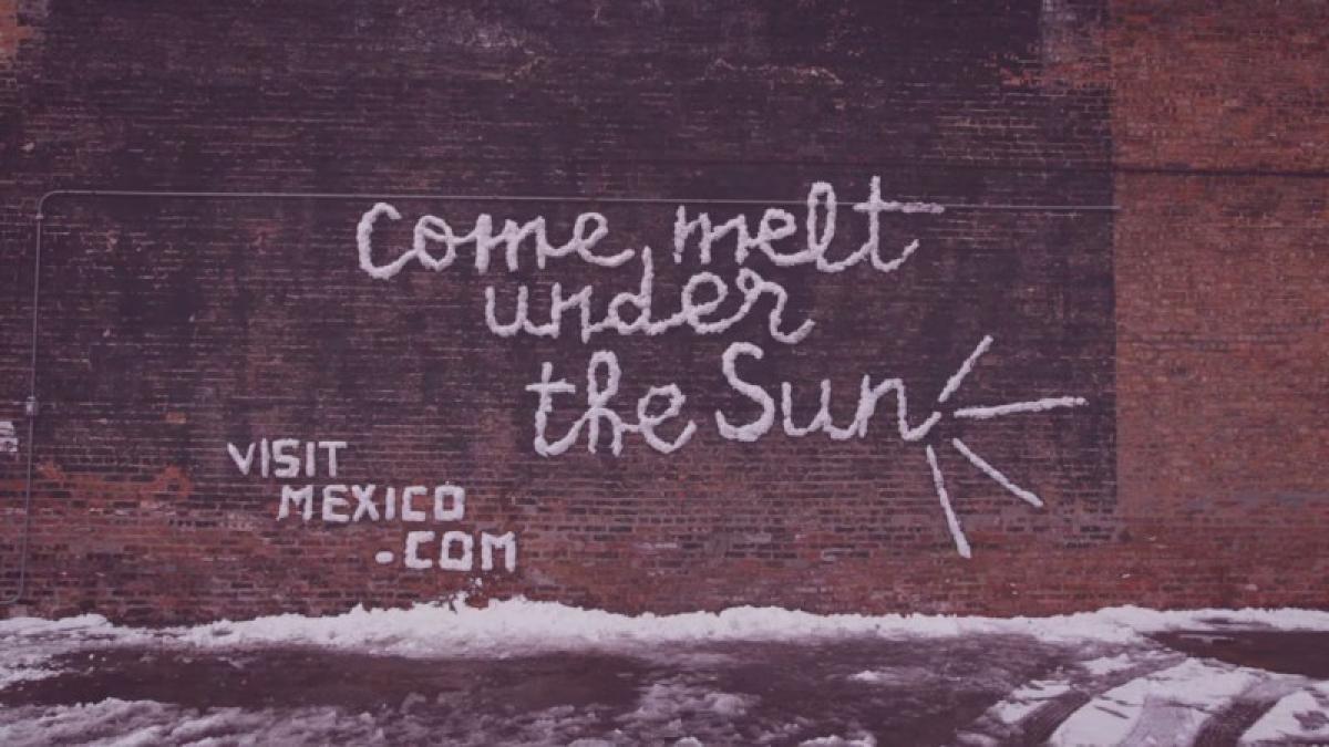 snowvertising ul noua moda in publicitate cum sunt chema i americanii in mexic video
